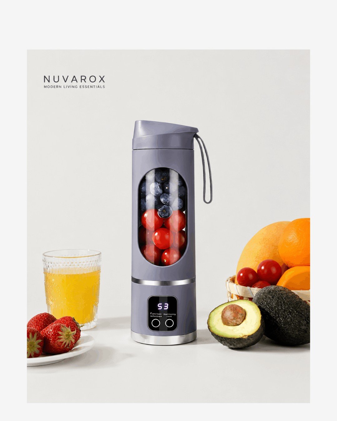 NUVAROX Portable Smoothie Blender