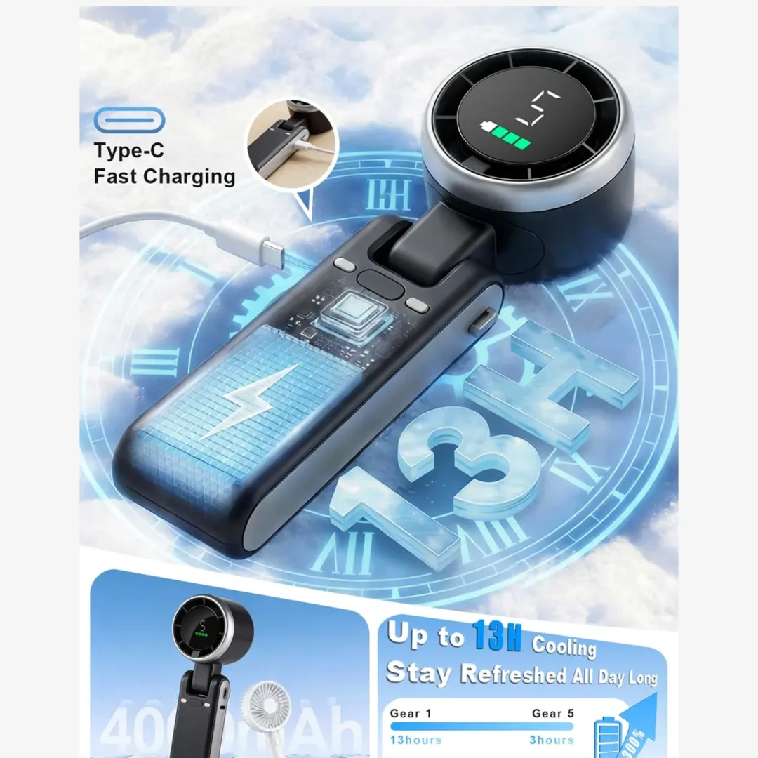 NUVAROX Portable Cooling Fan - Image 6