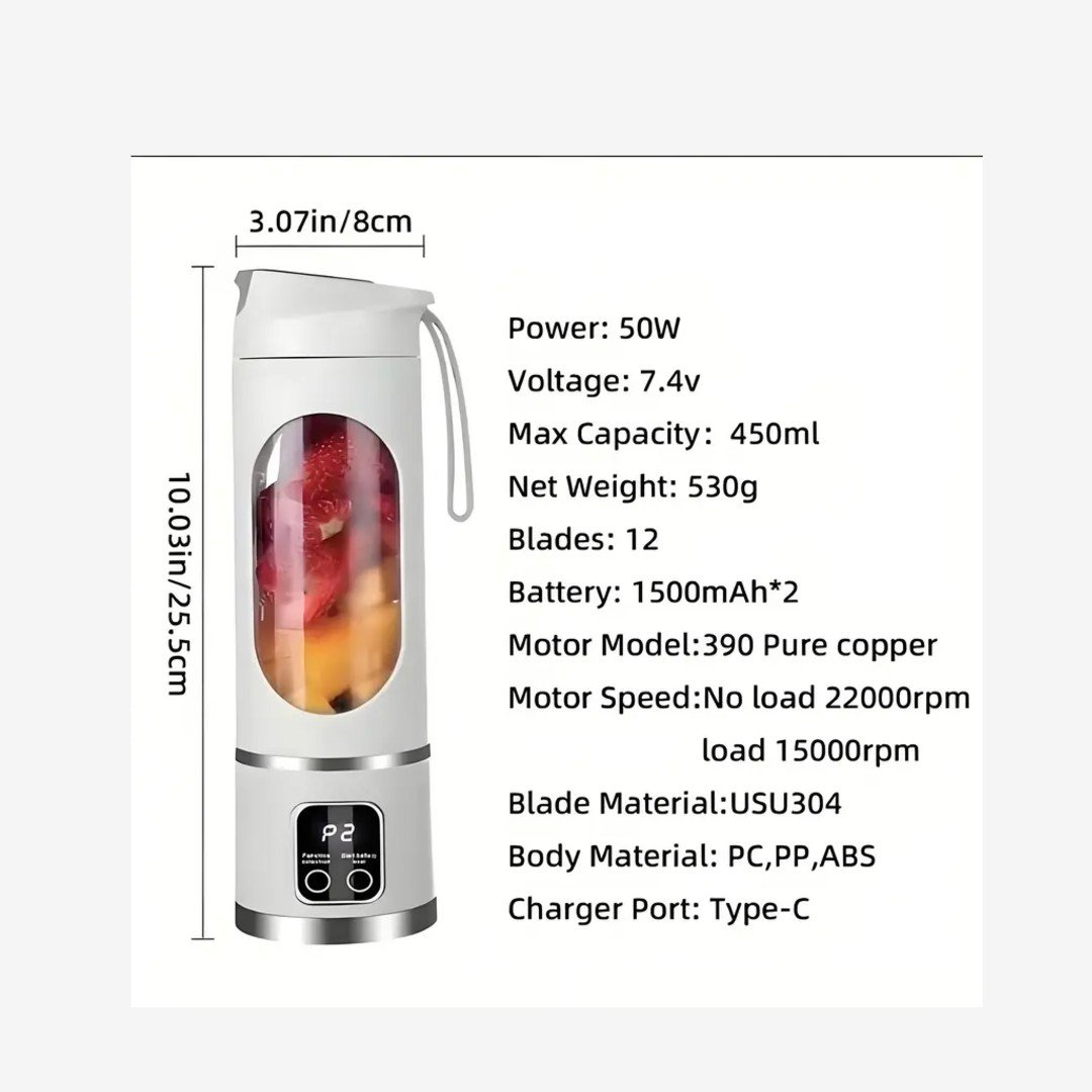 NUVAROX Portable Smoothie Blender - Image 6