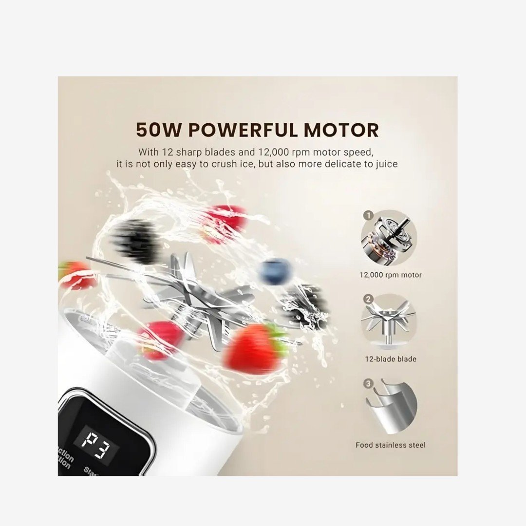 NUVAROX Portable Smoothie Blender - Image 7