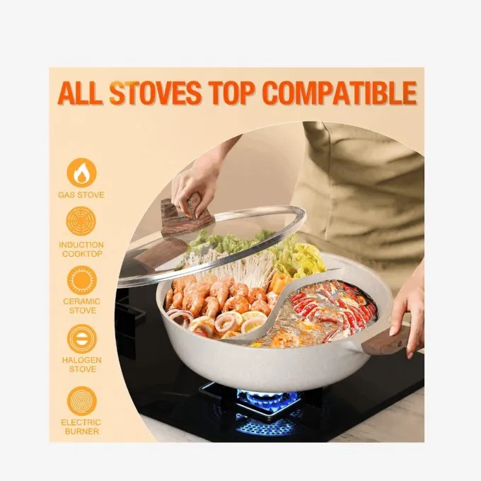 NUVAROX Dual Flavor Nonstick Hot Pot · 5 QT - Image 8