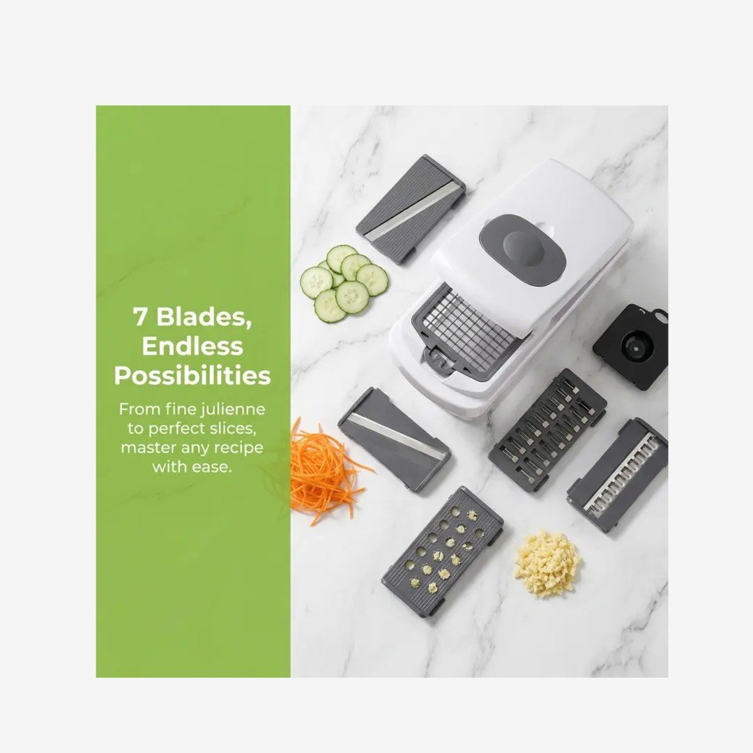 NUVAROX Pro Vegetable Chopper & Slicer Set - Image 9